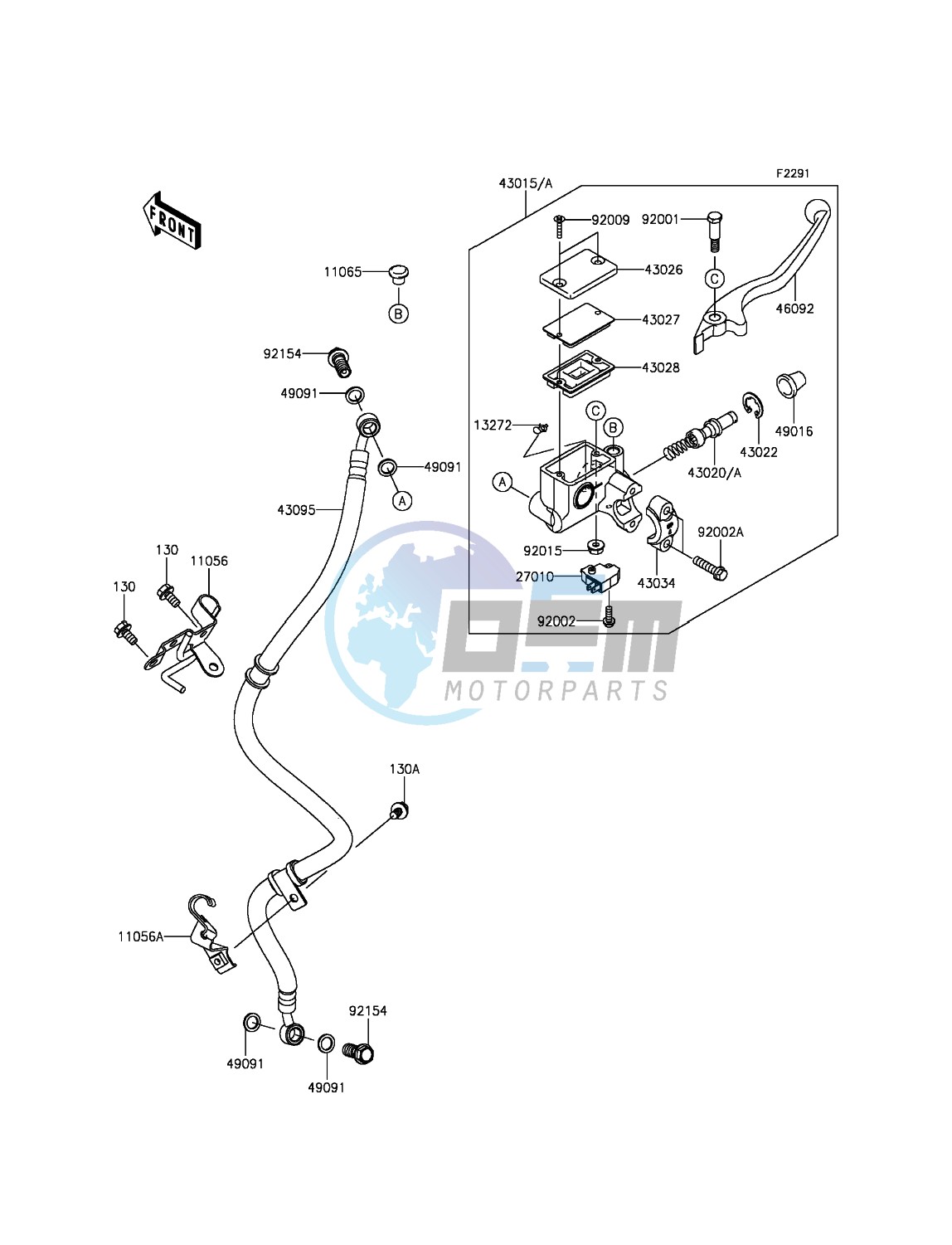 Front Master Cylinder