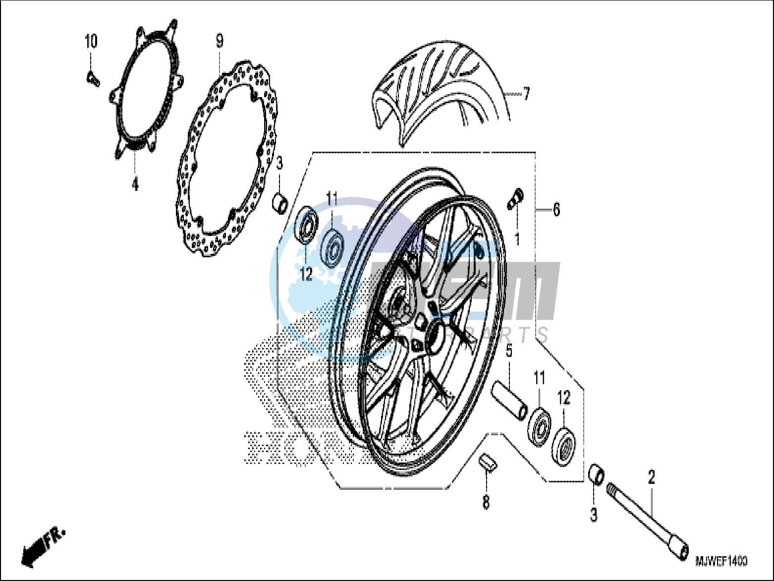 FRONT WHEEL