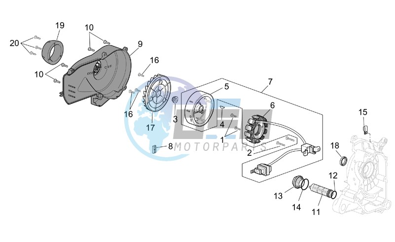 Cdi magneto assy