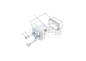 ATV 400 drawing TAILLIGHT