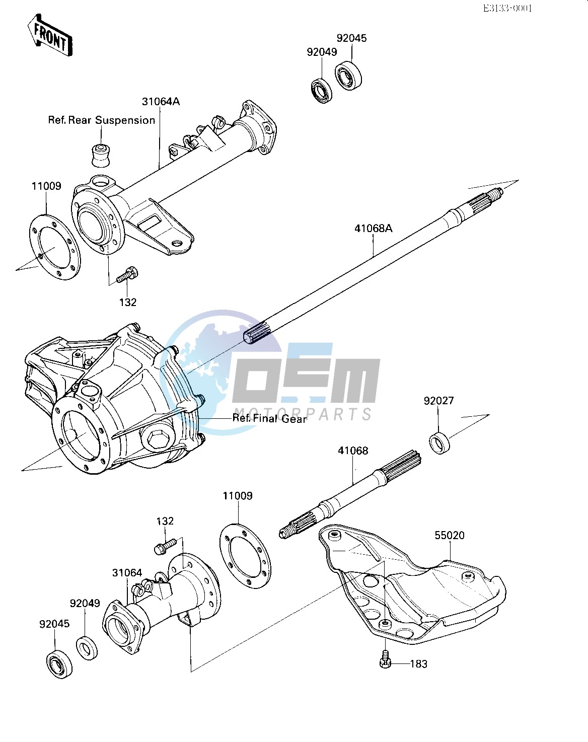 REAR AXLE