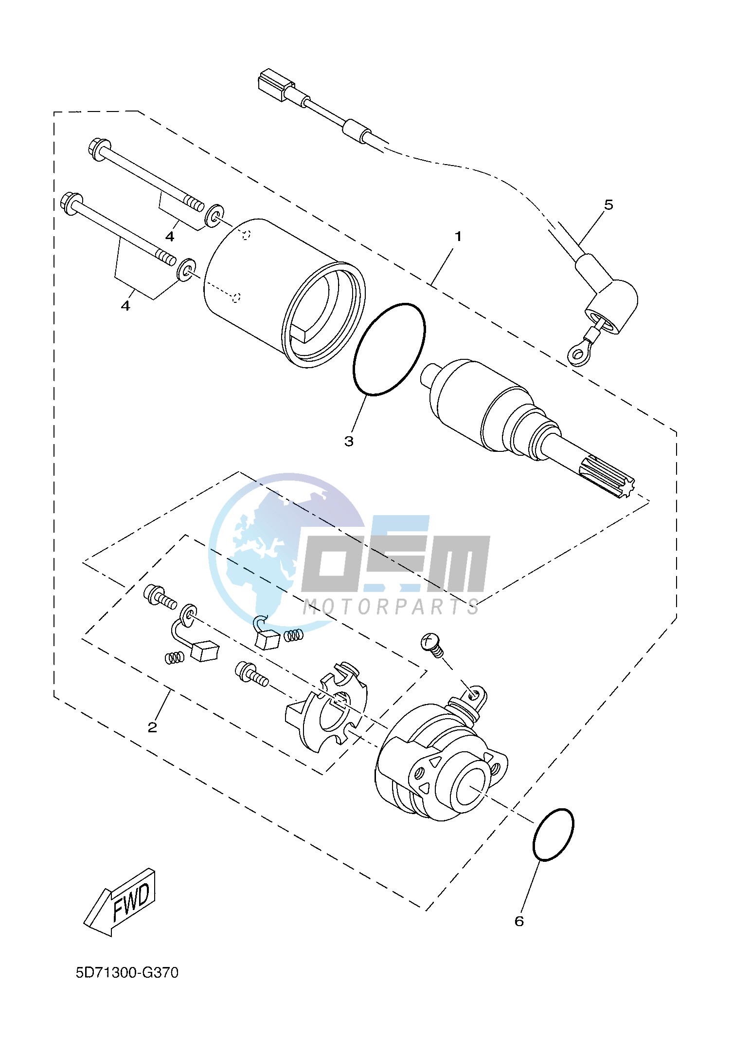 STARTING MOTOR