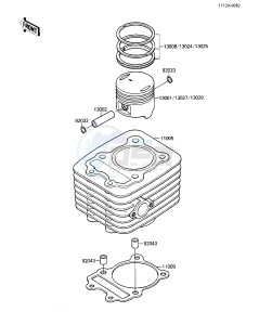 KLF 110 A [MOJAVE 110] (A1-A2) [MOJAVE 110] drawing CYLINDER_PISTON-- S- -