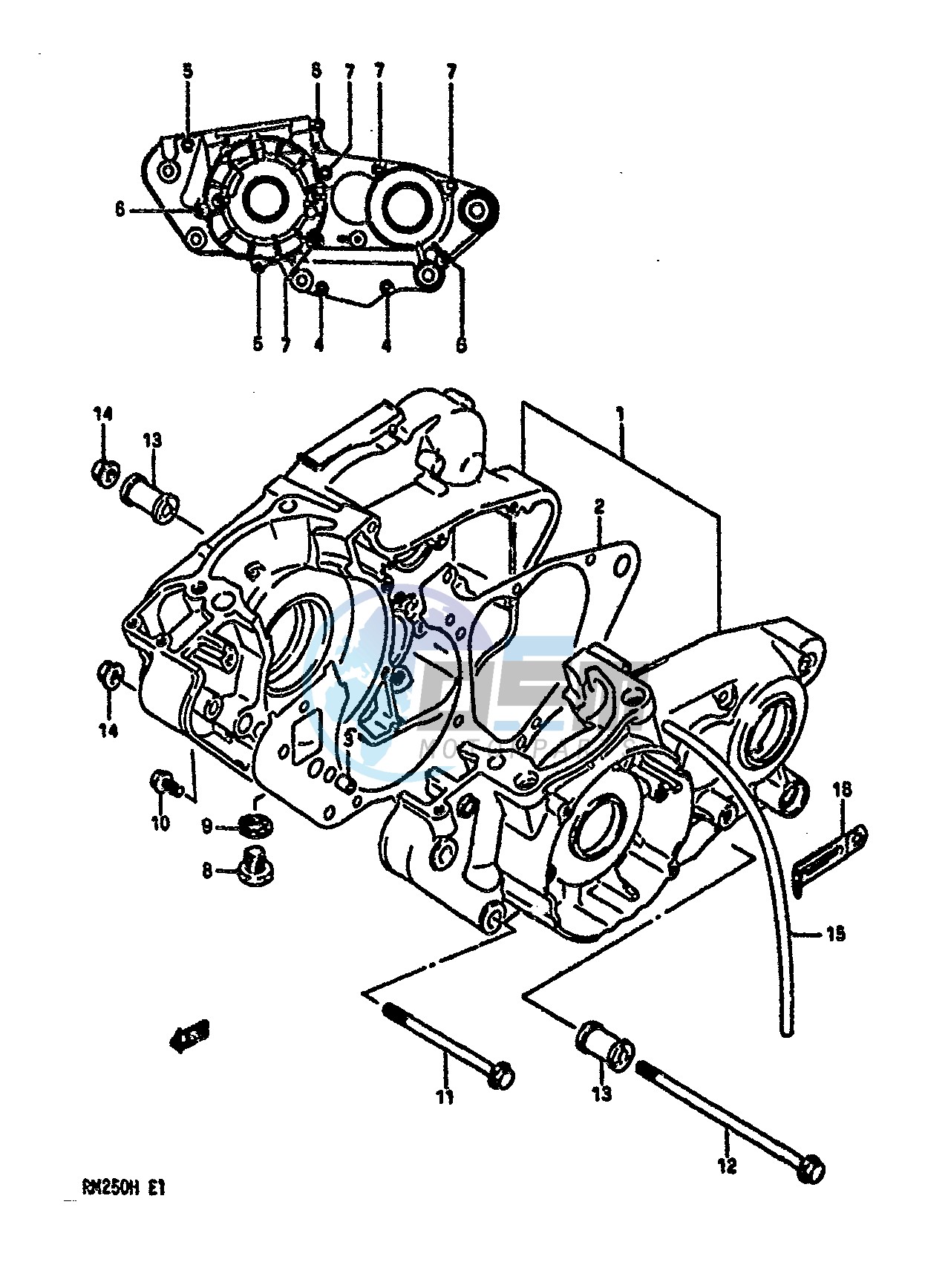 CRANKCASE (MODEL H)