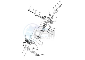 XV VIRAGO 1100 drawing STEERING