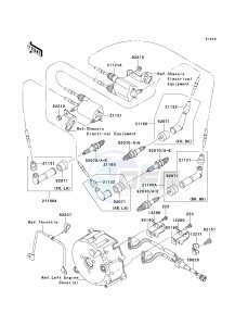 VN 1600 B [VULCAN 1600 MEAN STREAK] (B6F-B8FA) B8FA drawing IGNITION SYSTEM