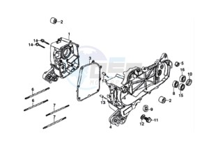 NITRO_50_L0 L0 drawing Crank case