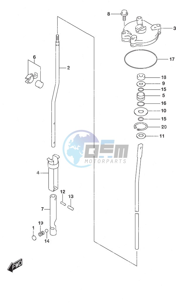 Shift Rod High Thrust