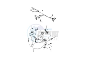 FZ1-S FAZER 1000 drawing HEADLIGHT