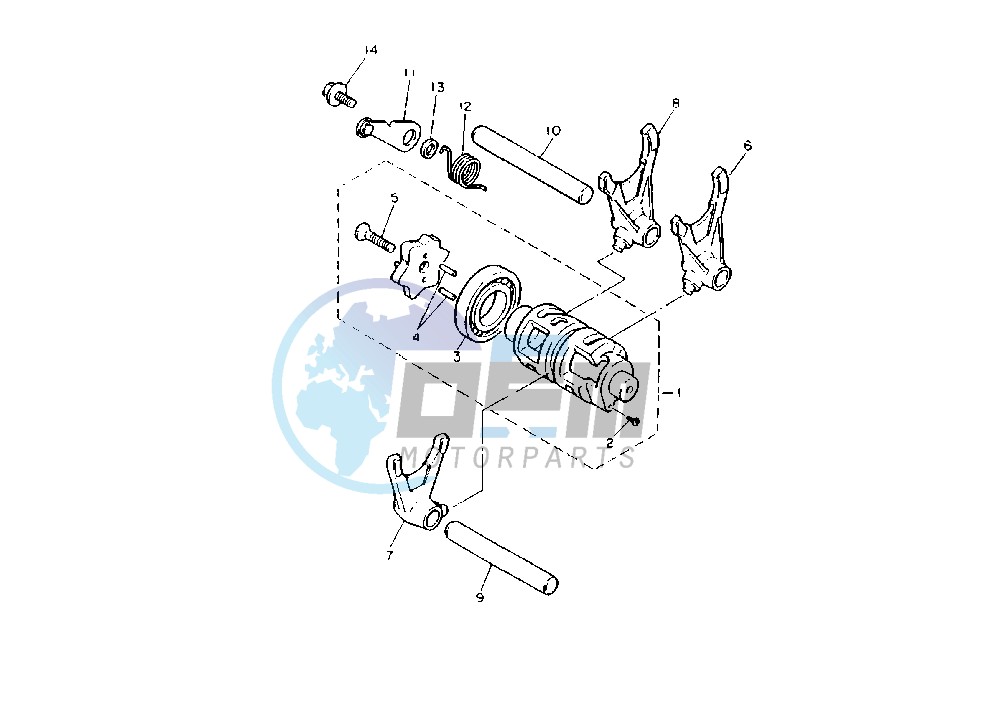 SHIFT CAM-FORK