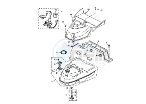 XC VERSITY 300 drawing FUEL TANK