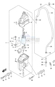 DF 175AP drawing Fuel Vapor Separator