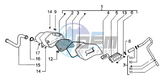 Secondairy air box