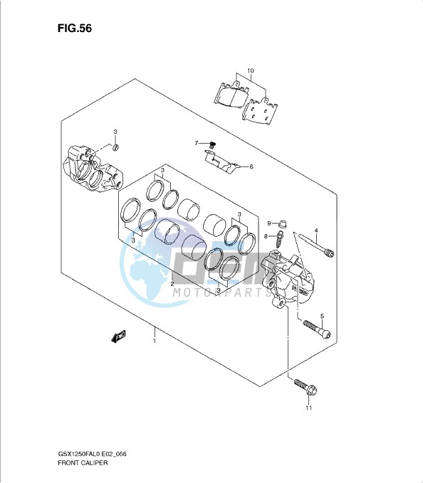 FRONT CALIPER