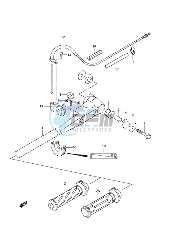 Tiller Handle