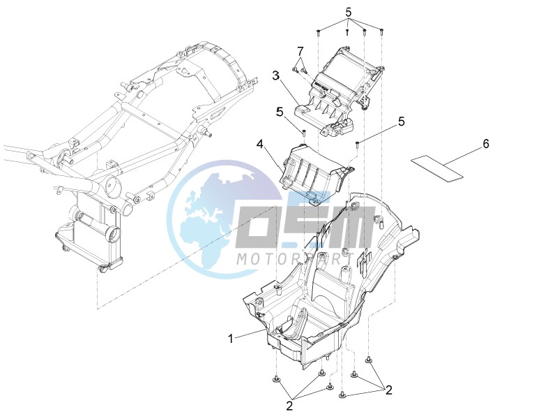 Saddle compartment