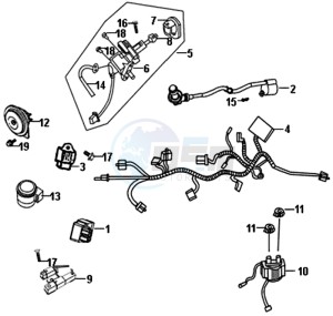 CROX 50 (AE05W6-NL) (L5-M1) drawing ELECTRICAL PARTS