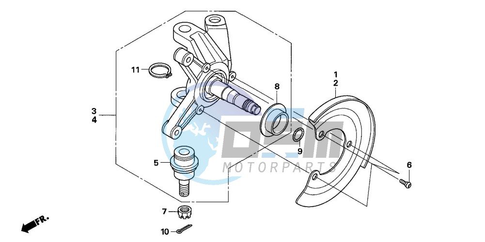 KNUCKLE (TRX500TM)