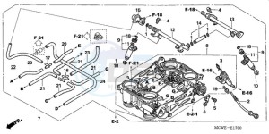 VFR800A9 Ireland - (EK / ABS MME) drawing THROTTLE BODY (ASSY.)