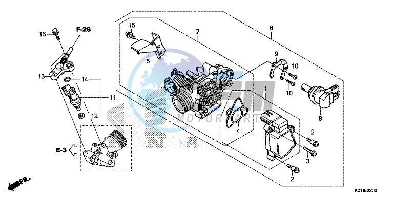 THROTTLE BODY/FUEL INJECTOR