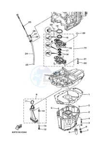 FL150AETX drawing VENTILATEUR-DHUILE