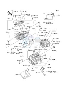 VN 1600 A [VULCAN 1600 CLASSIC] (A6F-A8FA) A7F drawing CYLINDER HEAD