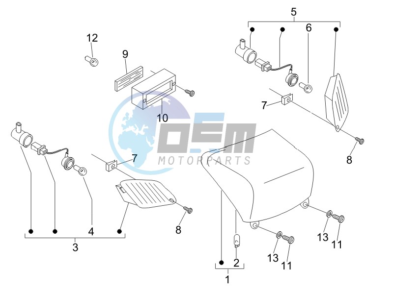 Tail light - Turn signal lamps