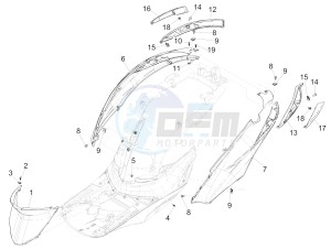 LIBERTY 50 (EMEA) drawing Side cover - Spoiler