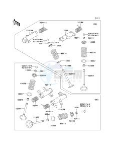 VN 900 B [VULCAN 900 CLASSIC] (6F-9F) B9F drawing VALVE-- S- -