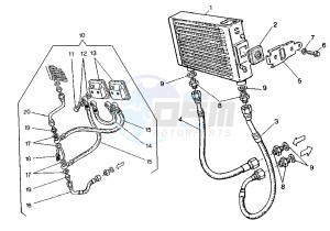 ELEPHANT 900 drawing OIL COOLER