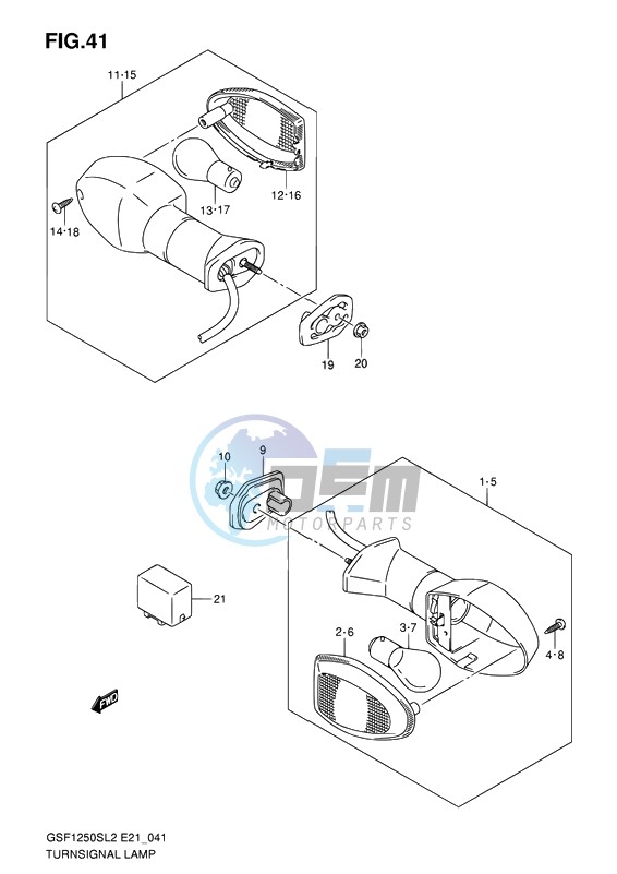 TURNSIGNAL LAMP