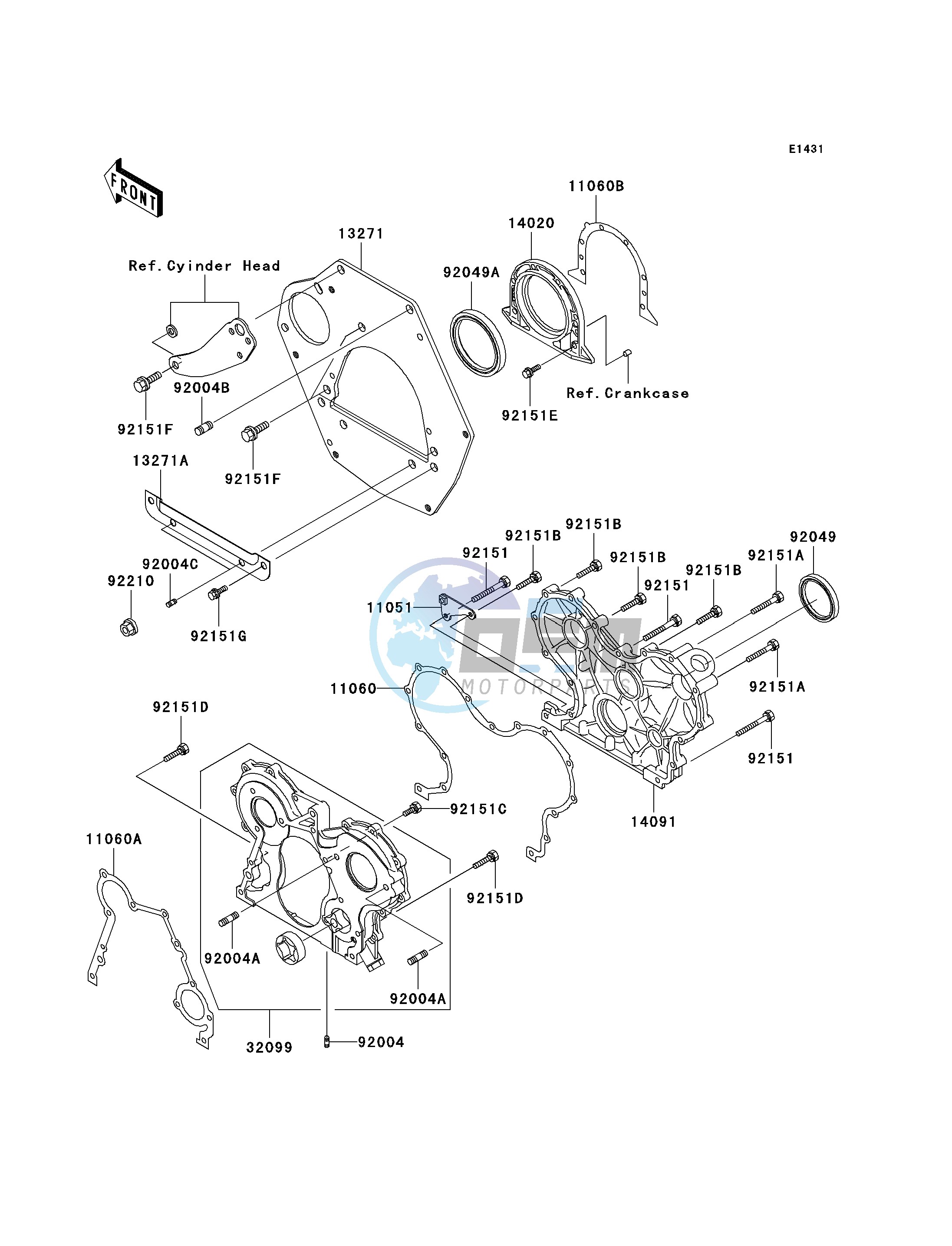 ENGINE COVER-- S- -