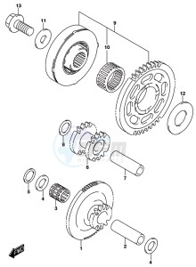 GSX-S750A drawing STARTER CLUTCH