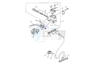 YZ 125 drawing FRONT MASTER CYLINDER