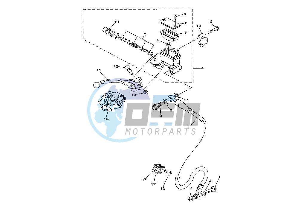 FRONT MASTER CYLINDER