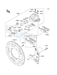 VN1700_CLASSIC_TOURER_ABS VN1700DDF GB XX (EU ME A(FRICA) drawing Rear Brake