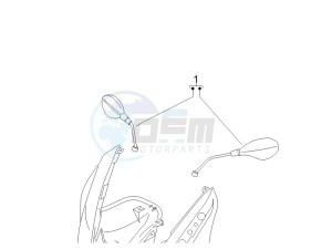 Nexus 500 SP e3 drawing Mirrors