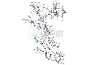 YZF R THUNDER CAT 600 drawing FRONT MASTER CYLINDER