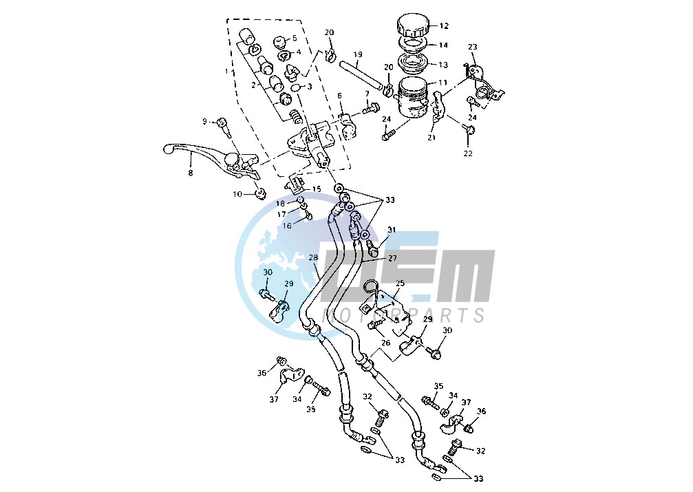 FRONT MASTER CYLINDER