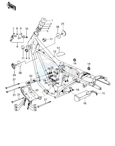 KE 100 A [KE100] (A9-A10) [KE100] drawing FRAME_FRAME FITTINGS