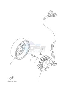 YFM450FWA YFM45FGB GRIZZLY 450 IRS AUSTRIA drawing GENERATOR