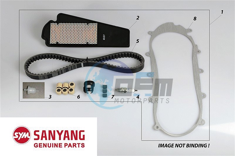 SERVICE KIT & PARTS X'PRO