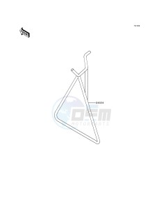 KX 125 K [KX125] (K1) [KX125] drawing STAND-- S- -