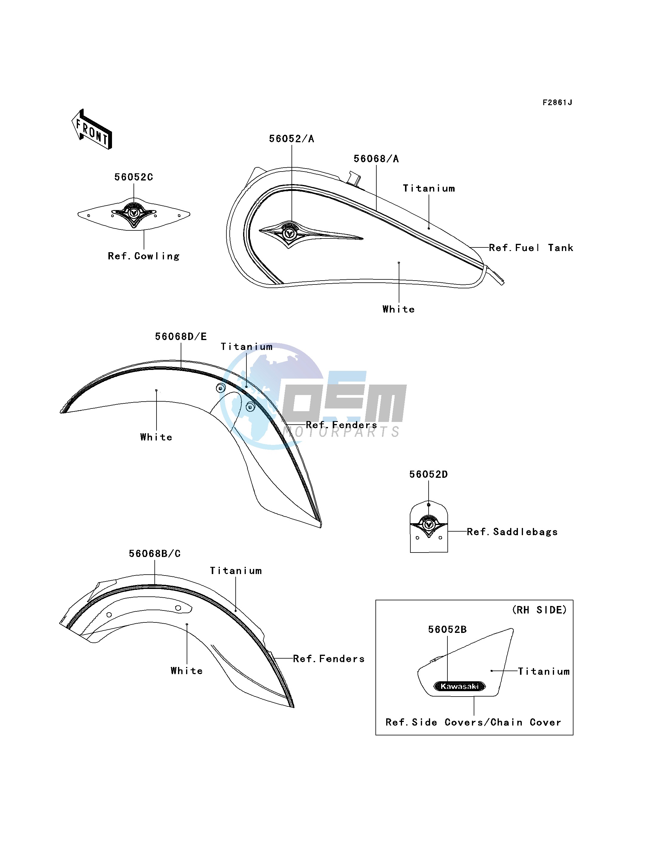 DECALS-- WHITE_TITANIUM- --- D9F- -