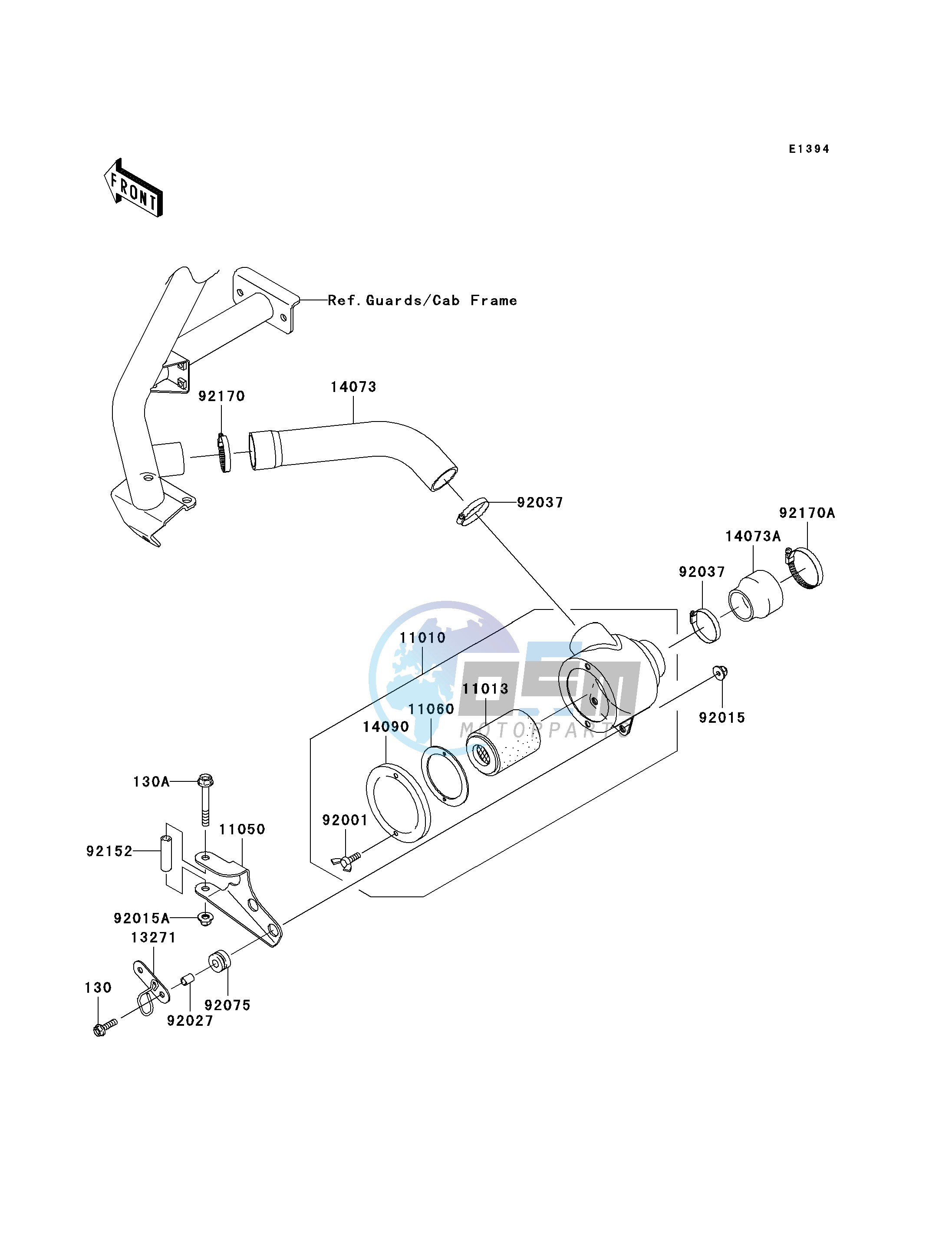 AIR CLEANER-BELT CONVERTER