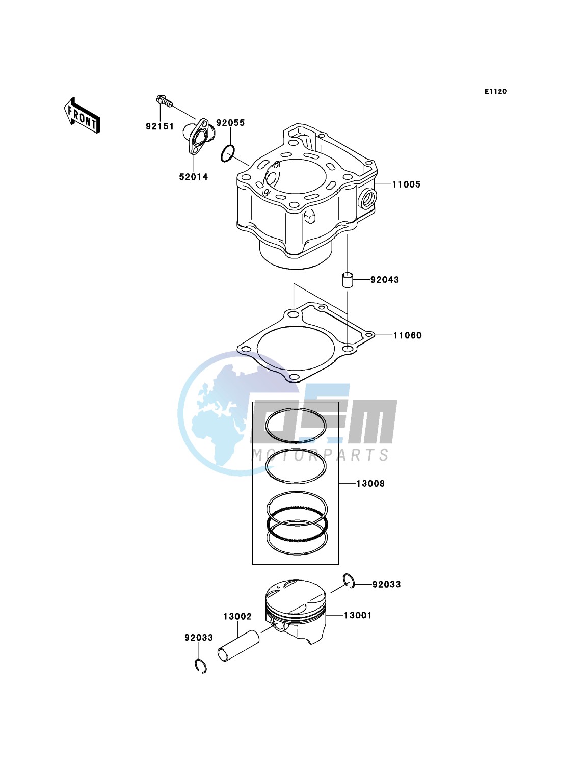 Cylinder/Piston(s)