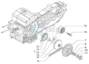 Beverly 500 (USA) USA drawing Driving pulley