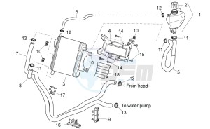 SR 50 H2O new ie AND carb. drawing Cooling system