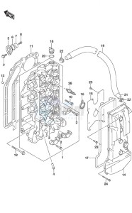 DF 115A drawing Cylinder Head