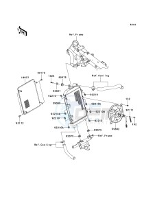 VN 1700 E [VULCAN 1700 CLASSIC] (9G-9FA) E9FA drawing RADIATOR